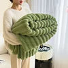 Velvet Thick Solid Color Super Size Flannel Fleece Sherpa