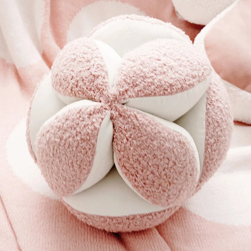 Pink Style Cute Pink Floral Throw Pillow Creamy Style Cushions