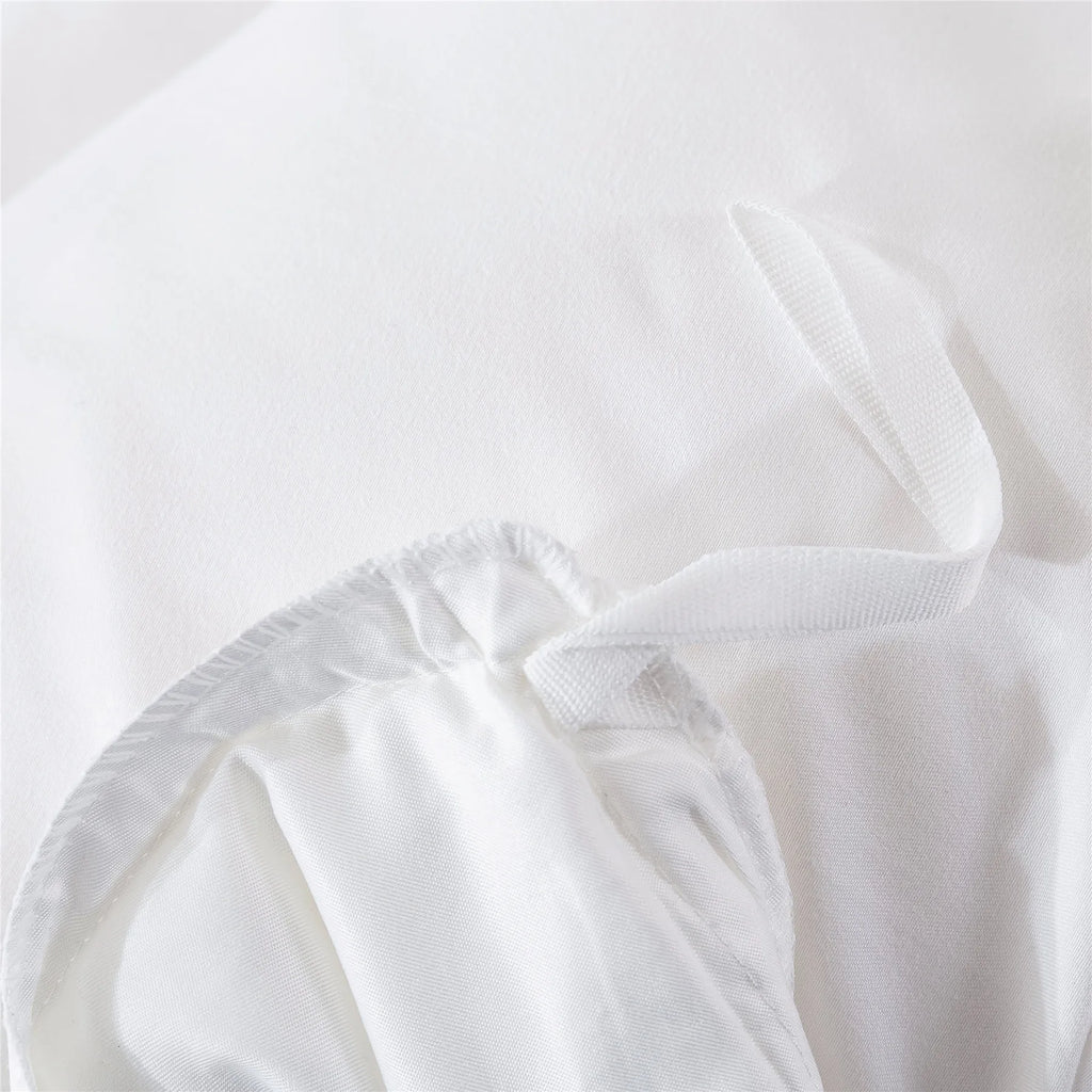 Geometric American Style 3D Printed 4-Piece Duvet Cover Set 100% Polyester Cotton Ruffles 3 Pieces Included