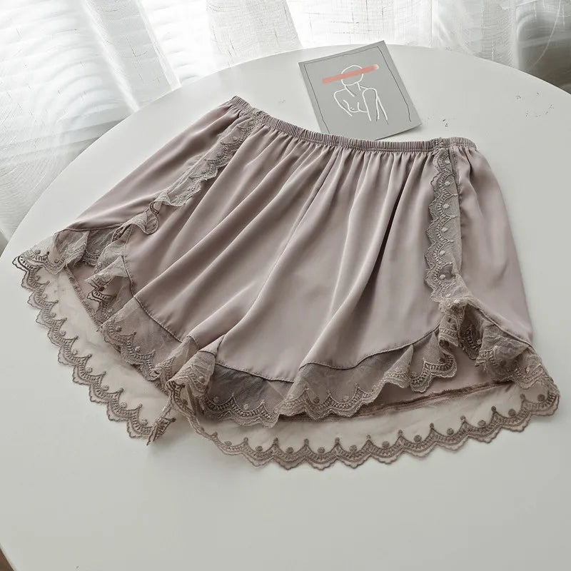 Lace Silk Fashion Pants
