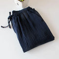 Cotton Home Drawstring Loose Lounging Trousers