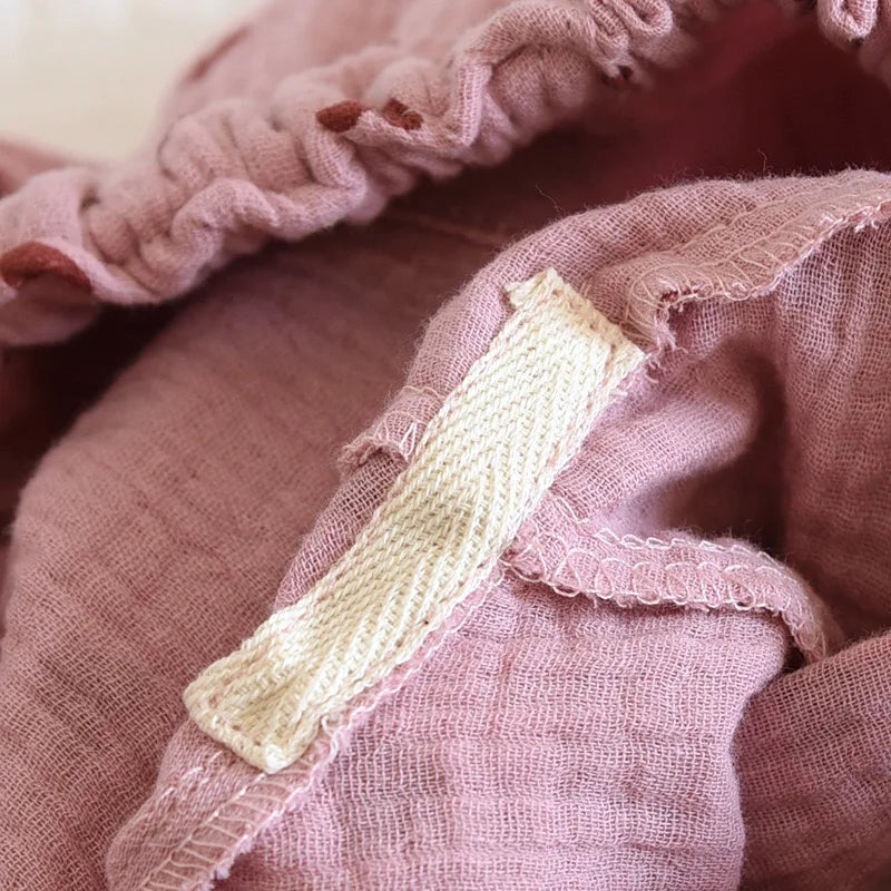 Cotton 100% Love Print Bottoms Sleepwear