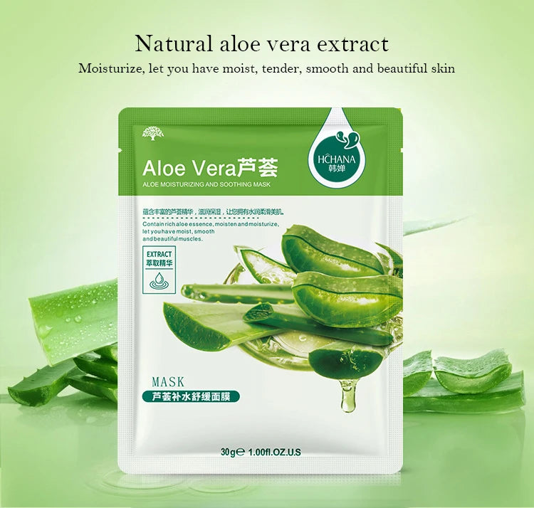 Fresh Fruits Facial Masks Face skincare Moisturizing Firming Hydrating Korean Face Mask Facial Skin Care Prodcuts
