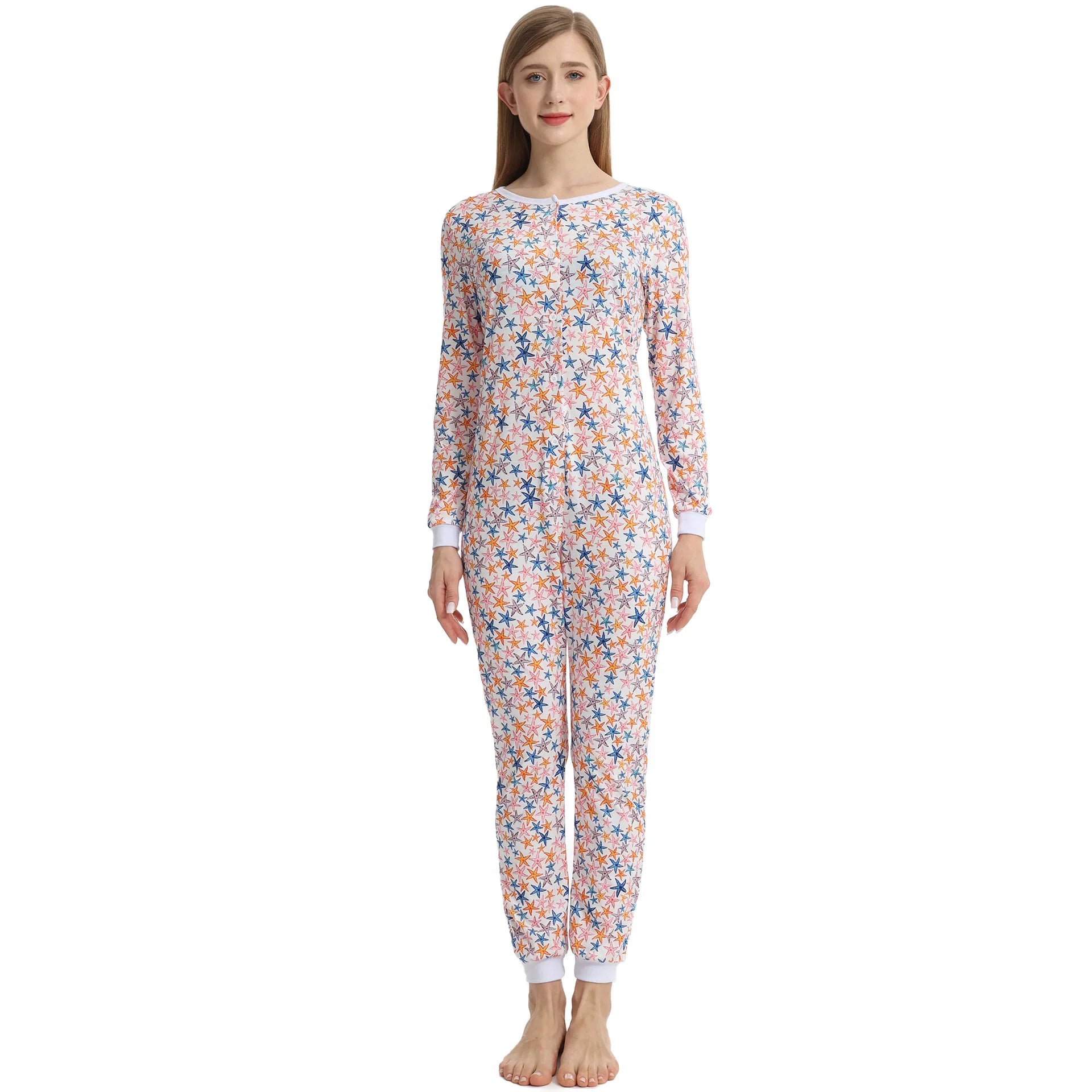 Cute Cartoons Onesies Soft  One-piece Pajamas
