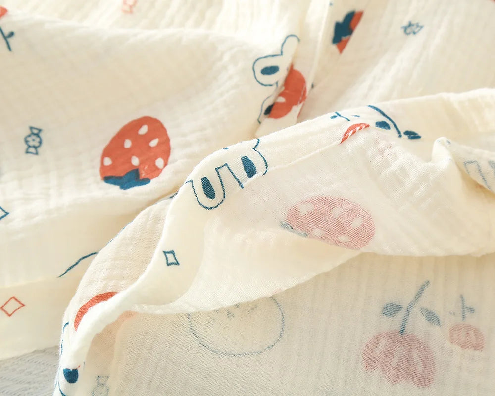 Cotton Pajamas Shorts Cotton Loose Fitting