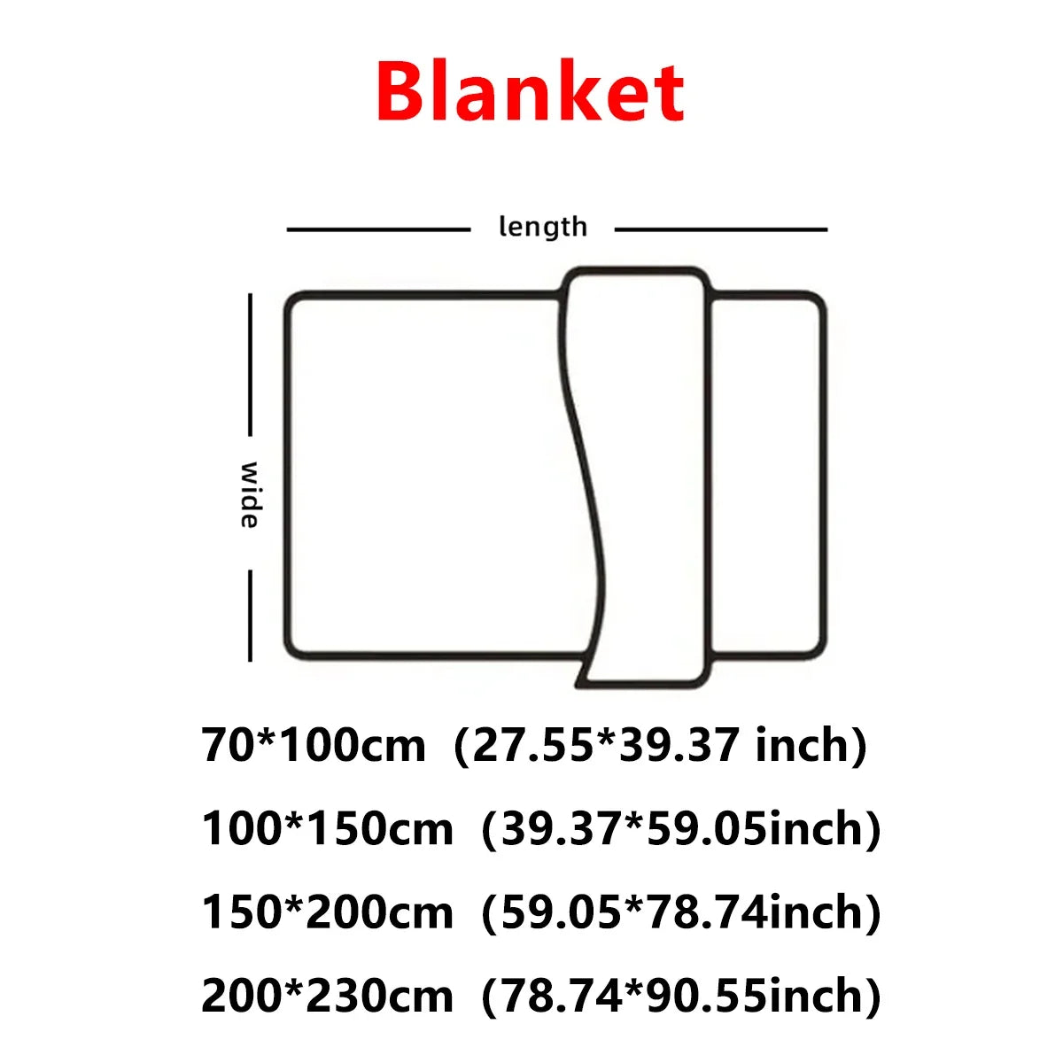 Striped Throw Blanket - 250GSM Soft & Warm Fluffy Blanket
