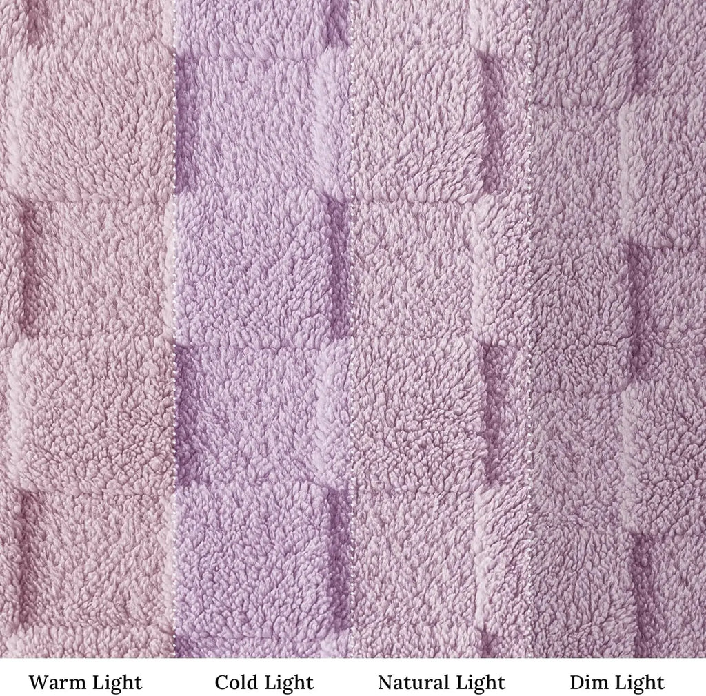 Thick Checkered Fleece Blanket