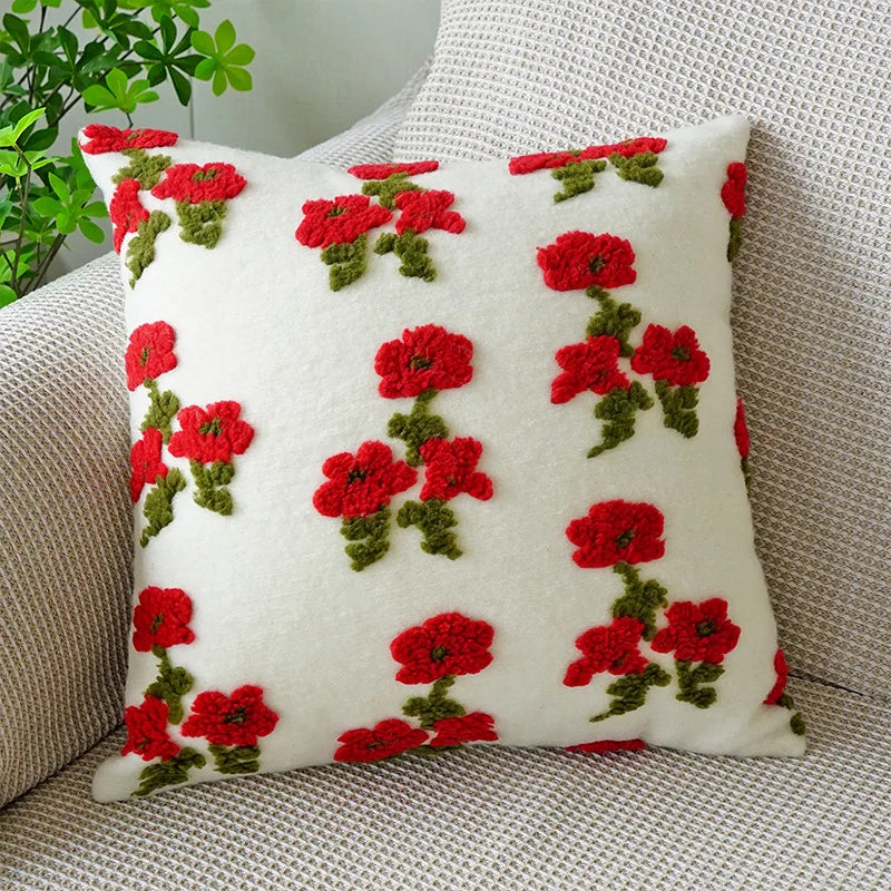 Plush Velvet Throw Pillow Decorative Cushion Cover