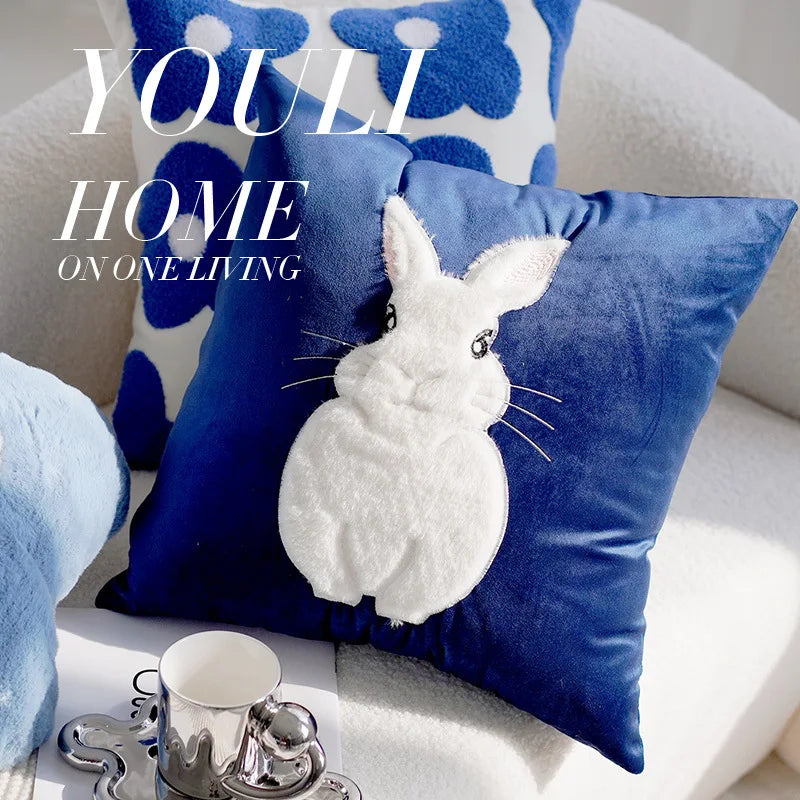 Plush Velvet Throw Pillow Decorative Cushion Cover