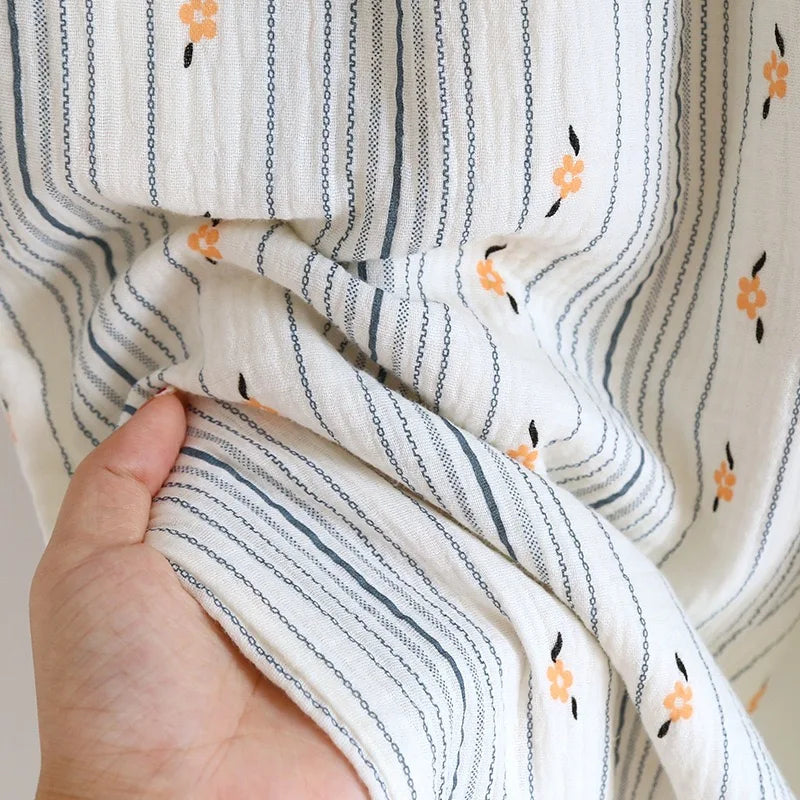 Ladies 100% Cotton Gauze Pajama Loungewear