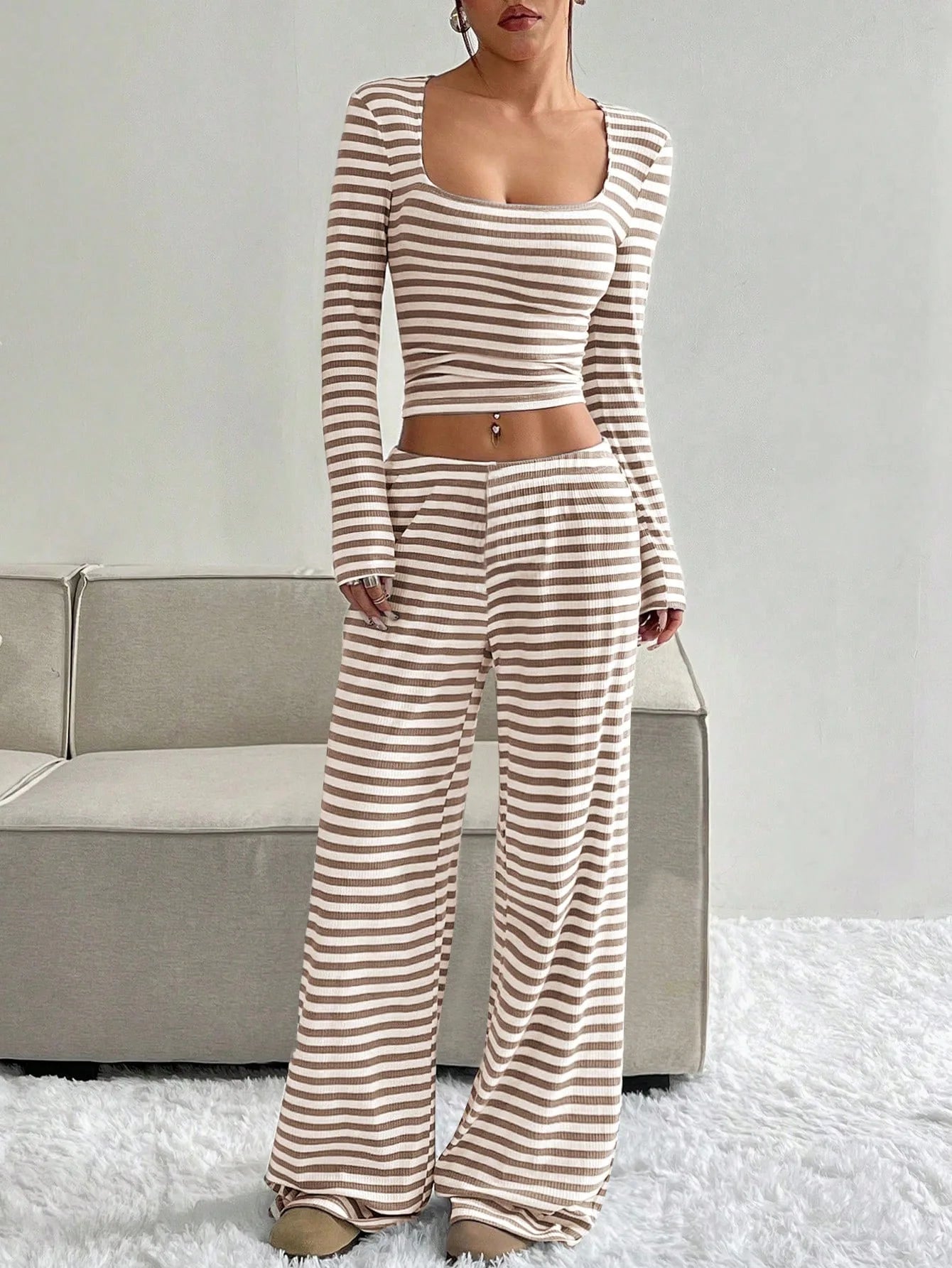 Sexy Stripe Loungewear