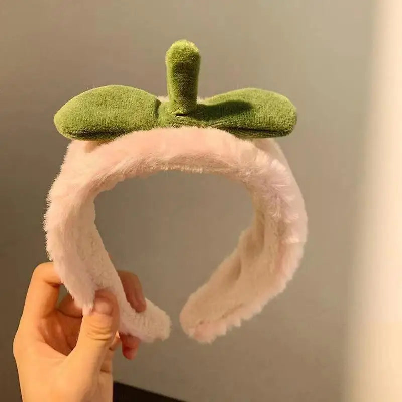 Fruits and Animal Ears Cartoons Face Wash Hair Bands 2pcs/set
