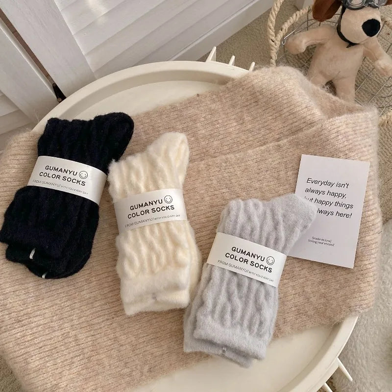 Fashionable Cute Fried Dough Twists Socks