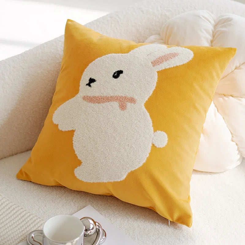 Plush Velvet Throw Pillow Decorative Cushion Cover