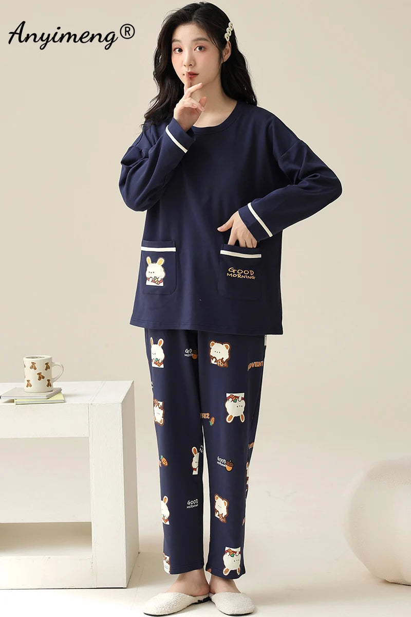Elegant Cotton Loungewear