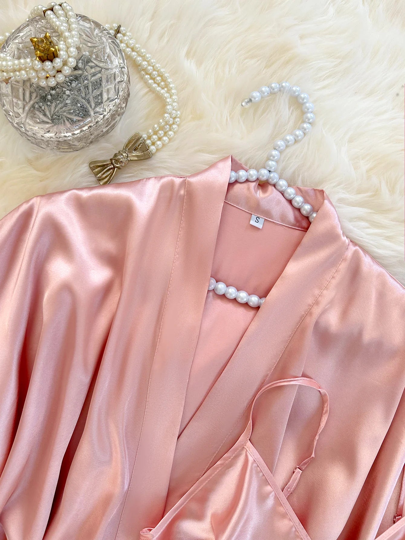 Pink Exquisite Design Loungewear Set