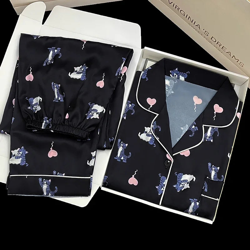 Elegant Classy Fashion Trendy Female Lounges Aesthetics Print Outfit