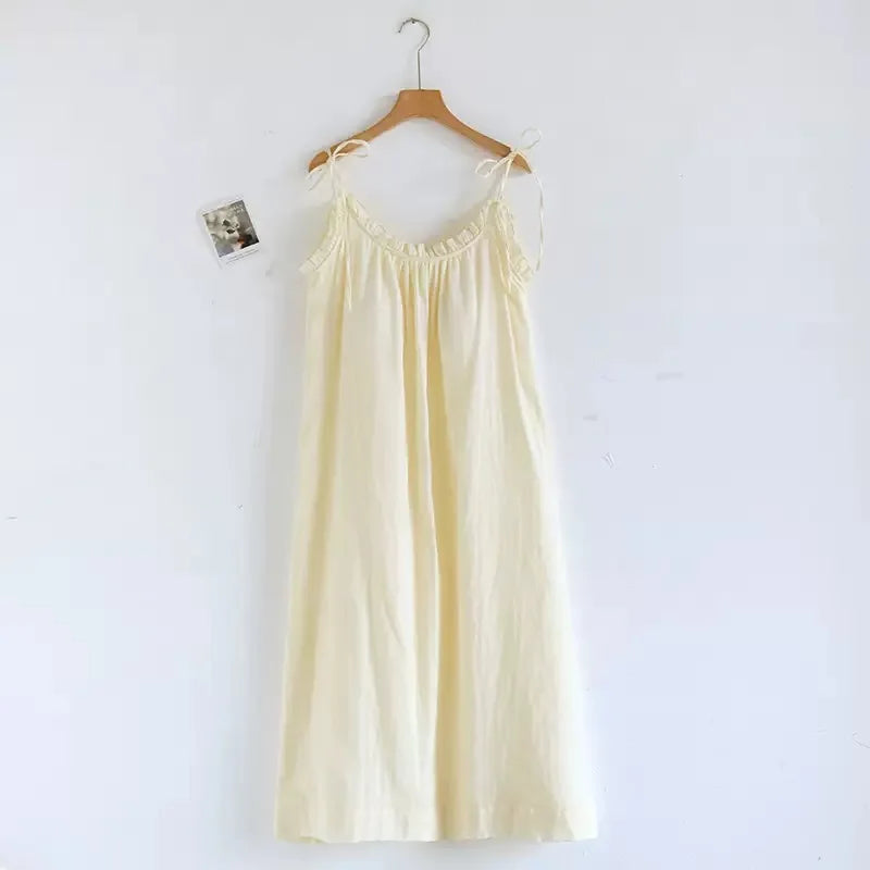 Ladies 100% Cotton Gauze Pajama Loungewear