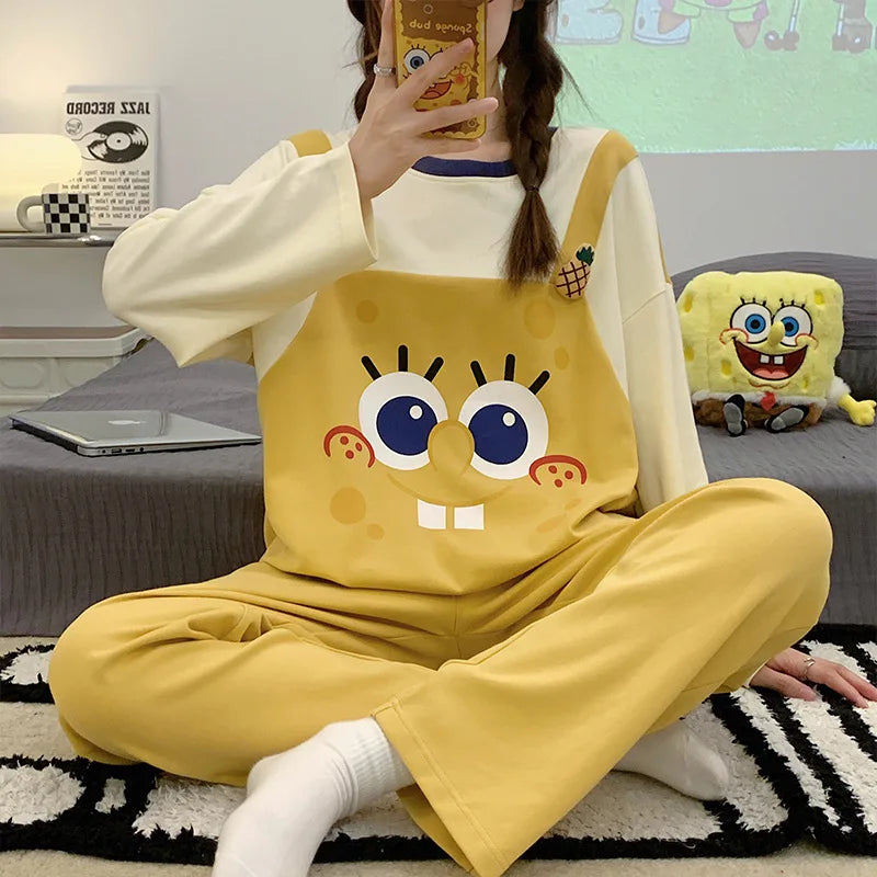 Long-sleeved Pants Leisure Cotton Homewear