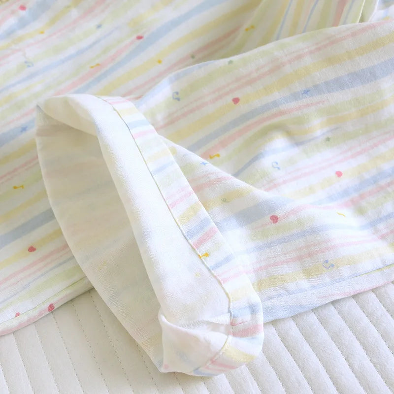 Women's Sleeper 100% Cotton Multi Color Printed Pants Casual Loose Bottoms
