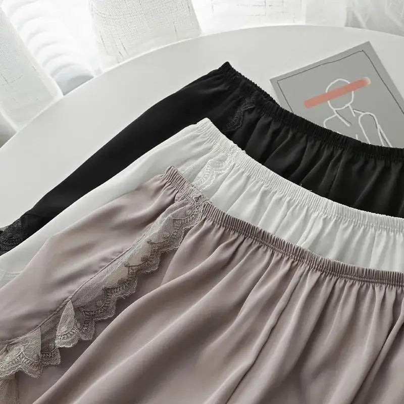 Lace Silk Fashion Pants