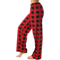 Plaid Cotton Loose Ladies Pajama Pants