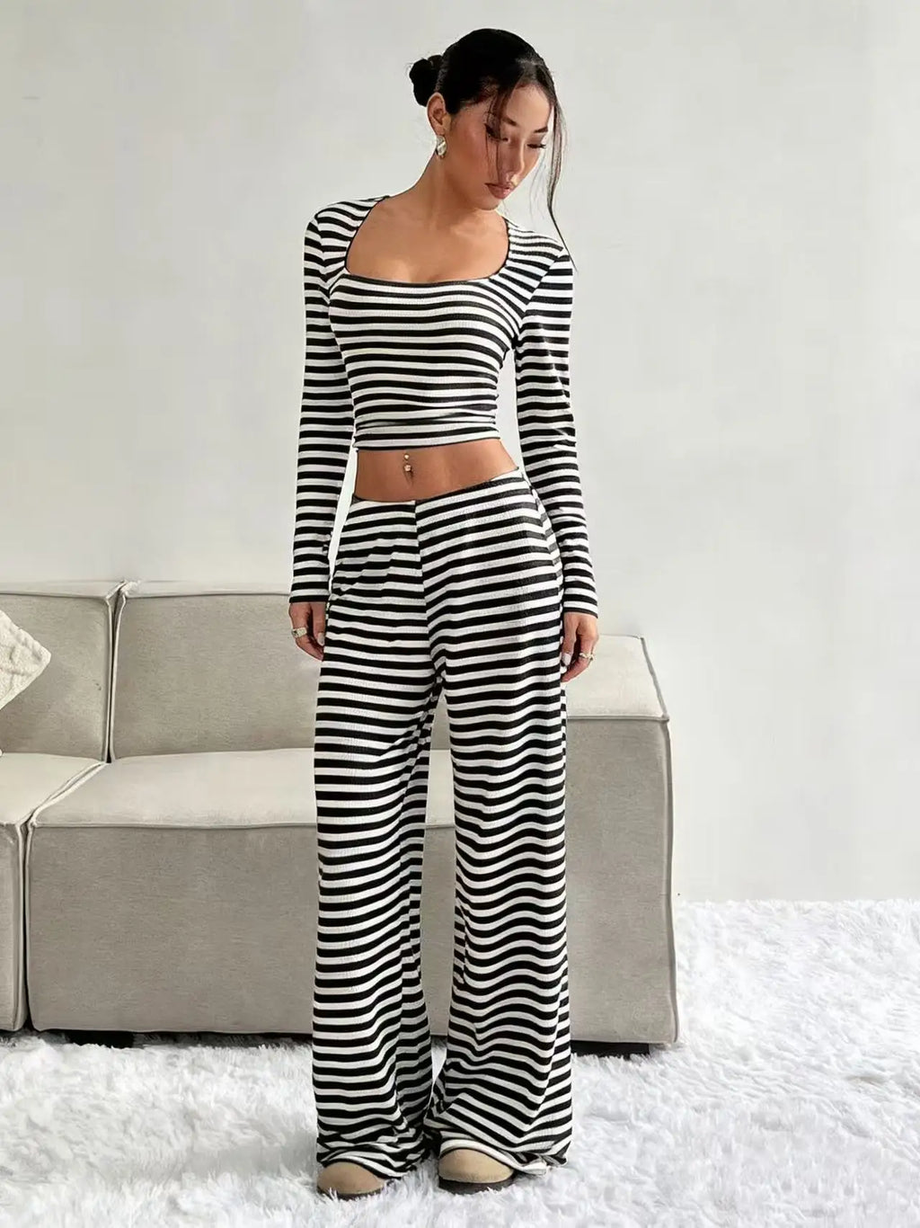 Sexy Stripe Loungewear