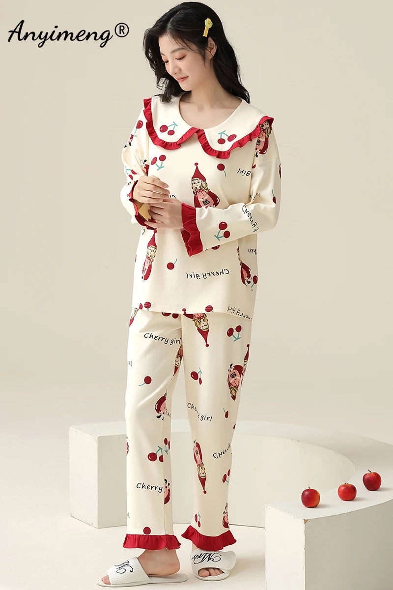 Elegant Cotton Loungewear