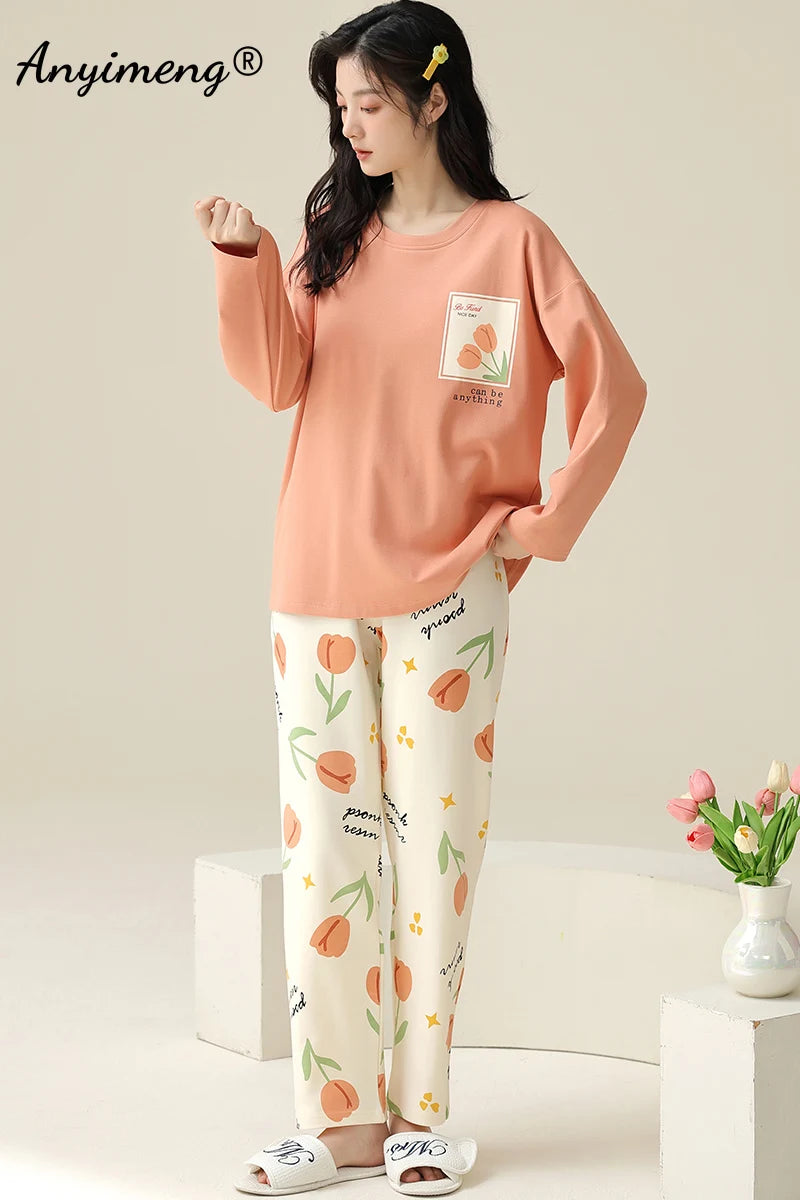 Elegant Cotton Loungewear