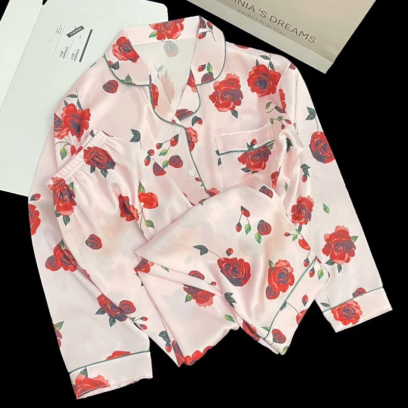 Elegant Classy Fashion Trendy Female Lounges Aesthetics Print Outfit