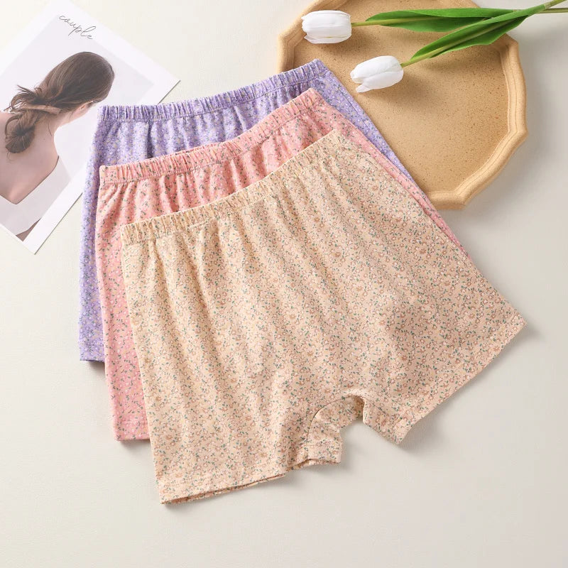 Floral Lingerie Breathable Woman Cotton Intimates