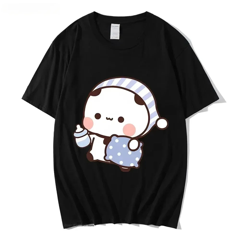 Graphic Cute Going To Sleep with DuDu Bear Graphic Tshirt