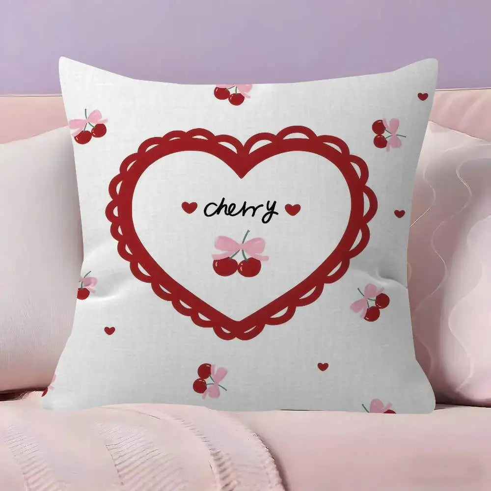 Pink Decoration Pillow Cover