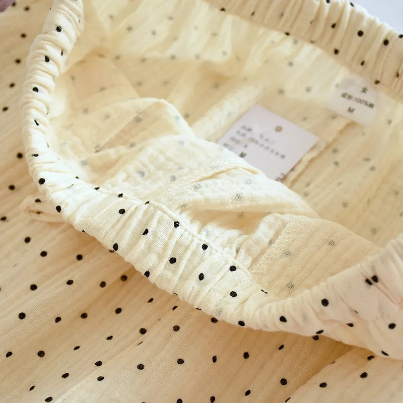 Cotton 100% Love Print Bottoms Sleepwear