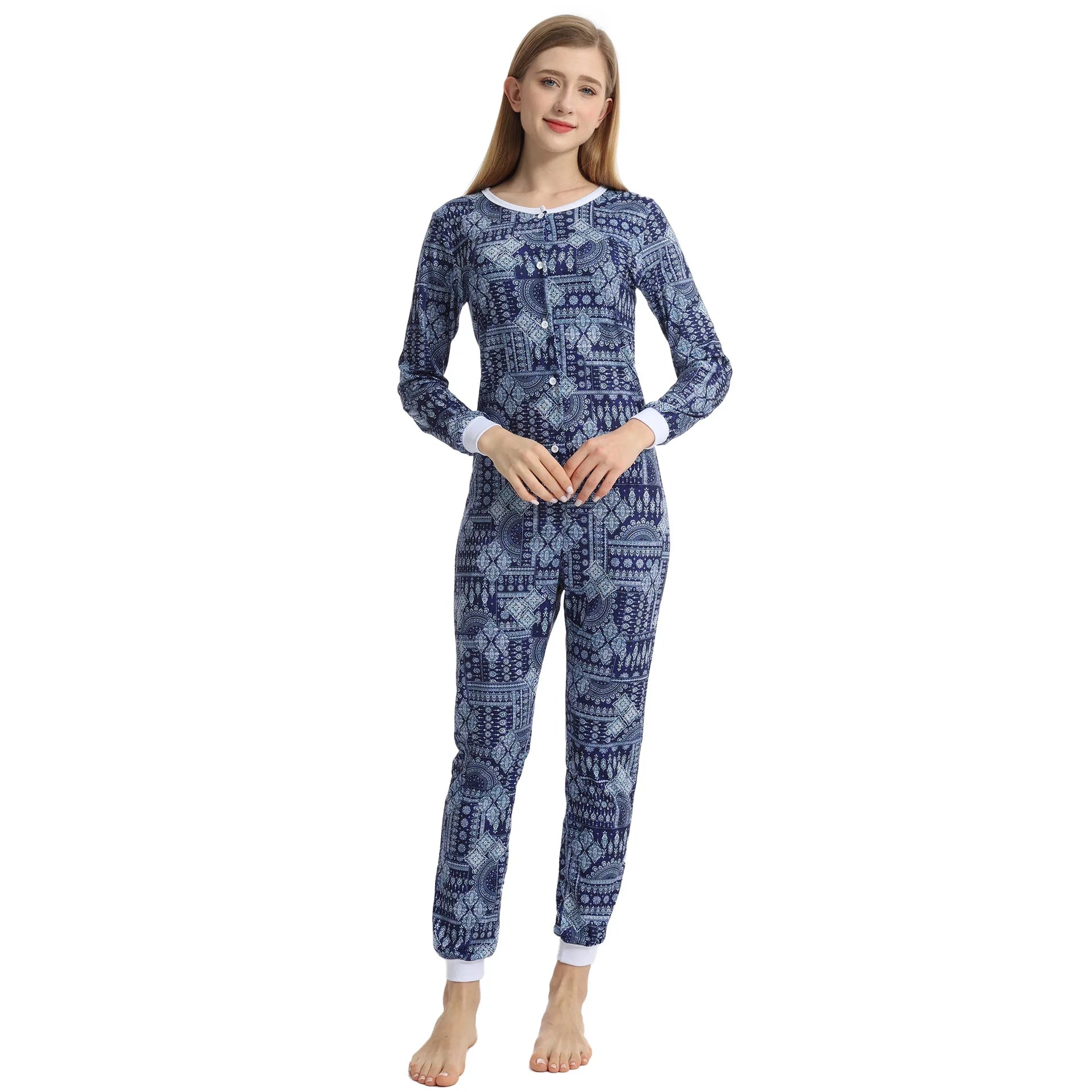 Cute Cartoons Onesies Soft  One-piece Pajamas