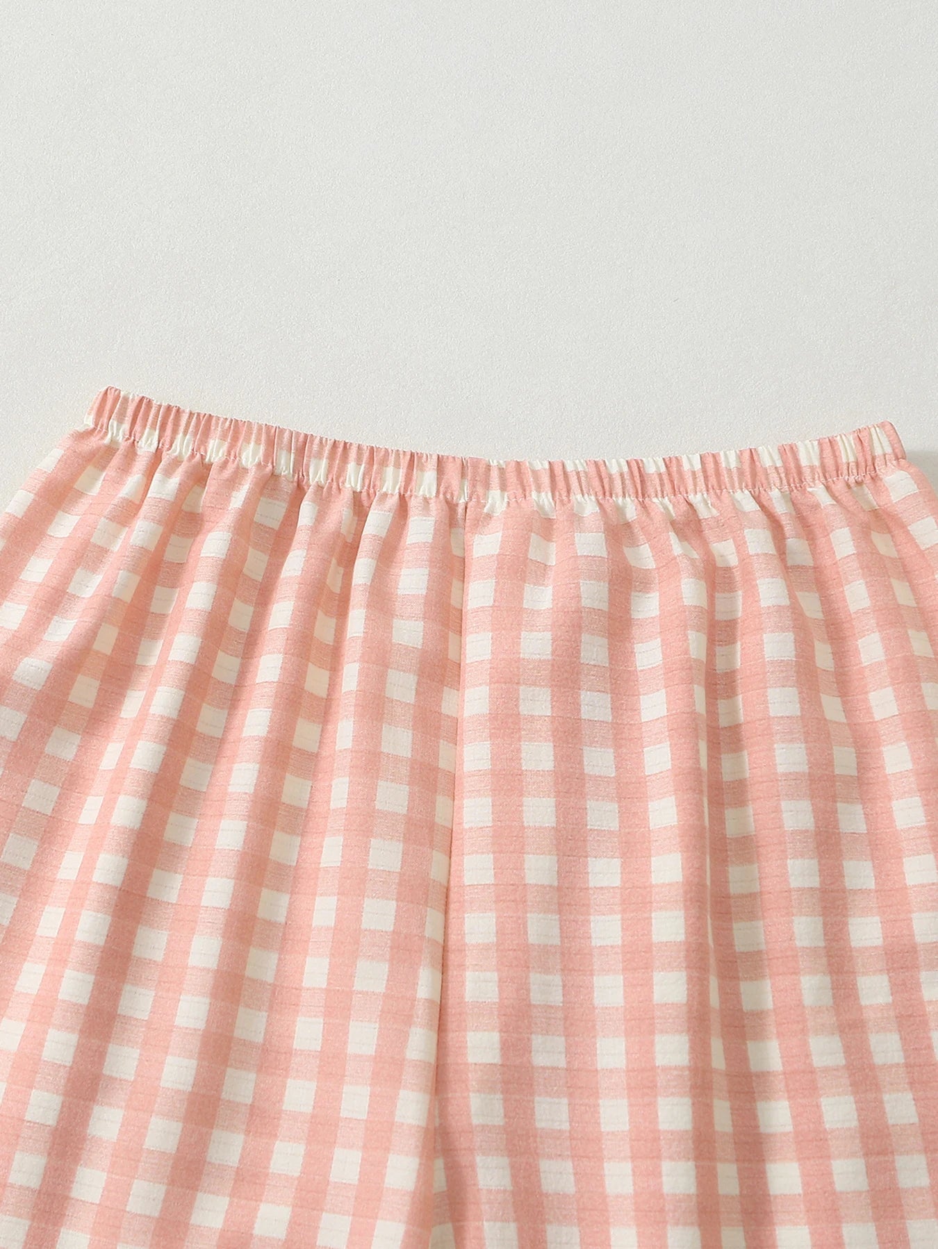 Spring Cute Short Sleeve Shorts Pants 3 Piece Set