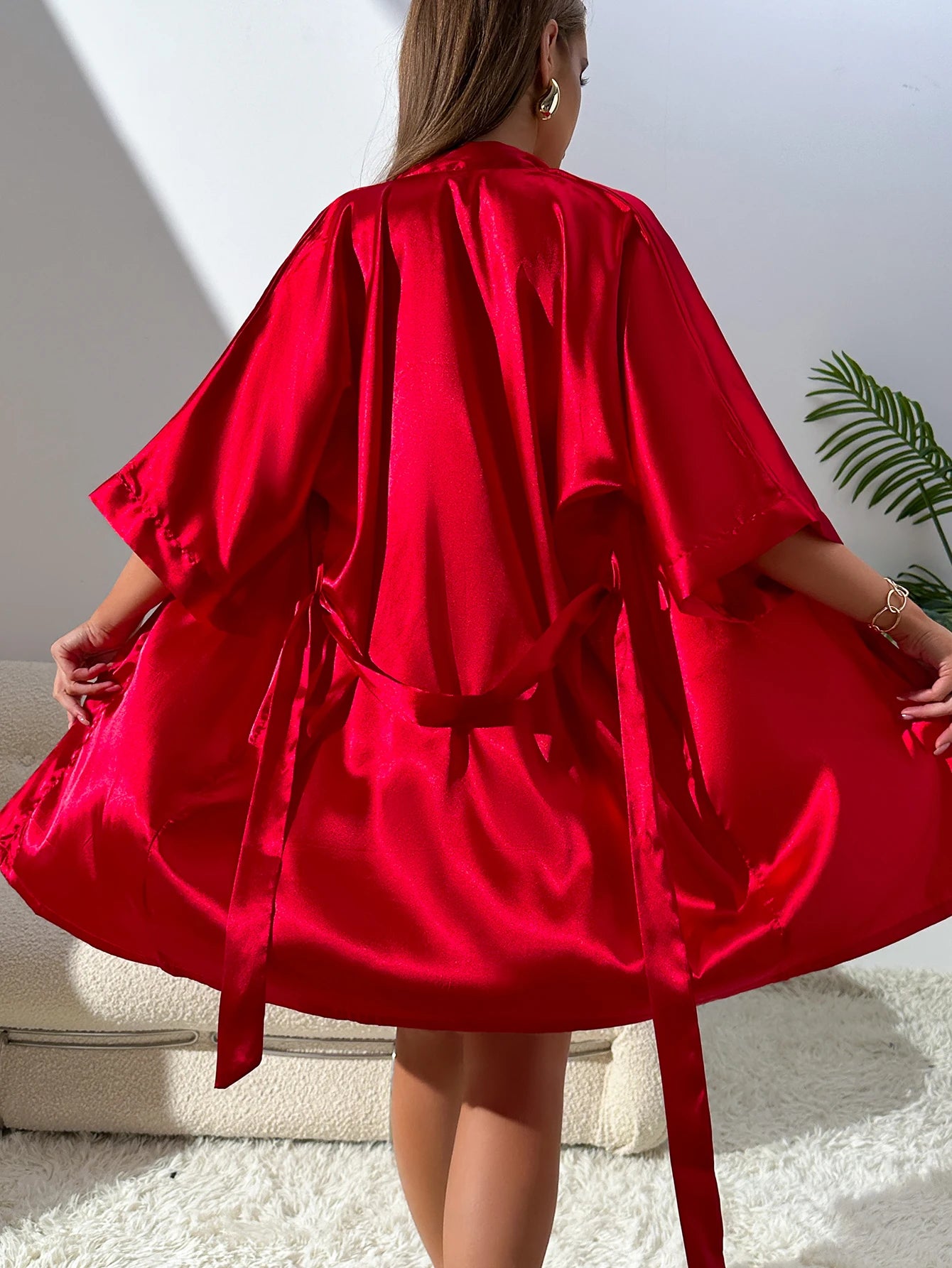 Sexy Fashion Three Piece Robe Set