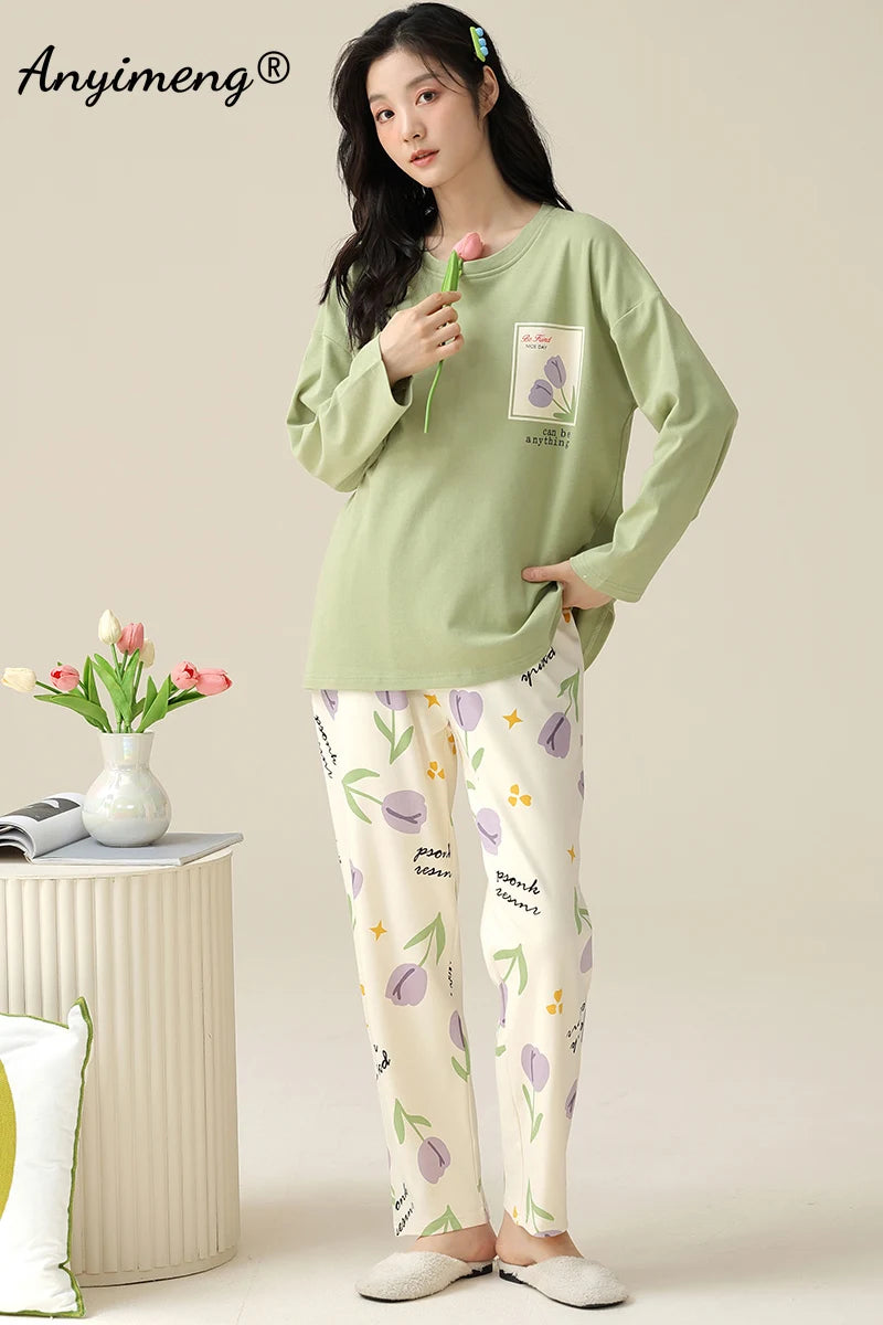 Elegant Cotton Loungewear