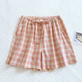 Women's Bottoms Pajamas 100% Cotton Knitted Soft Pants Loose Thin With Pockets