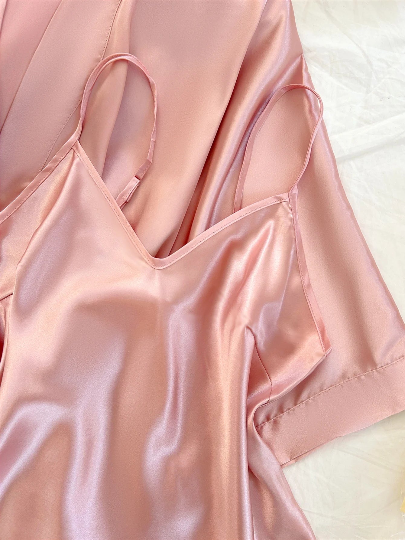 Pink Exquisite Design Loungewear Set