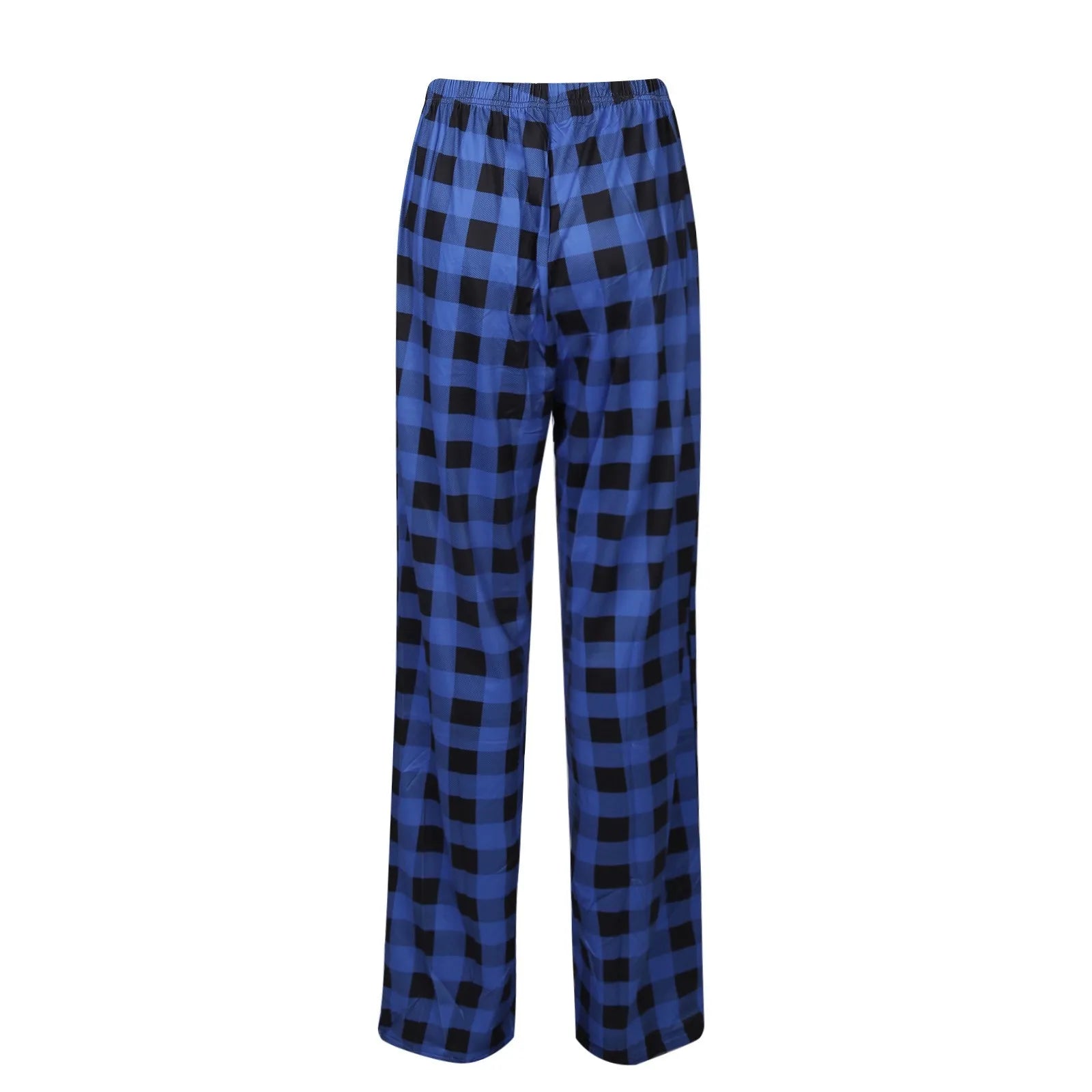 Plaid Cotton Loose Ladies Pajama Pants
