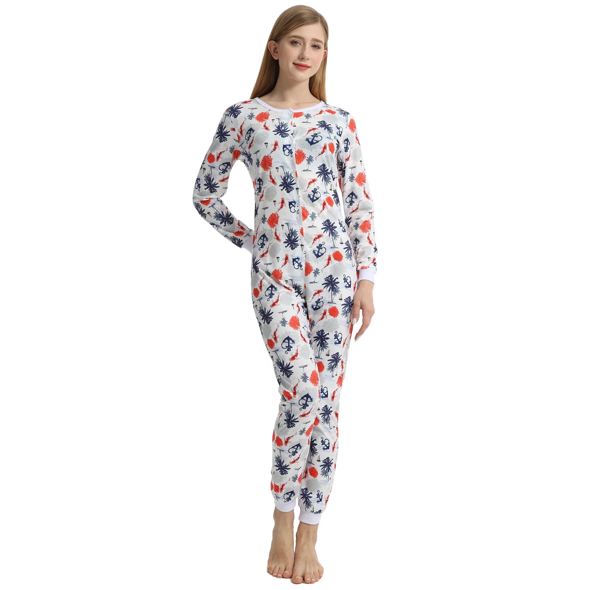 Cute Cartoons Onesies Soft  One-piece Pajamas