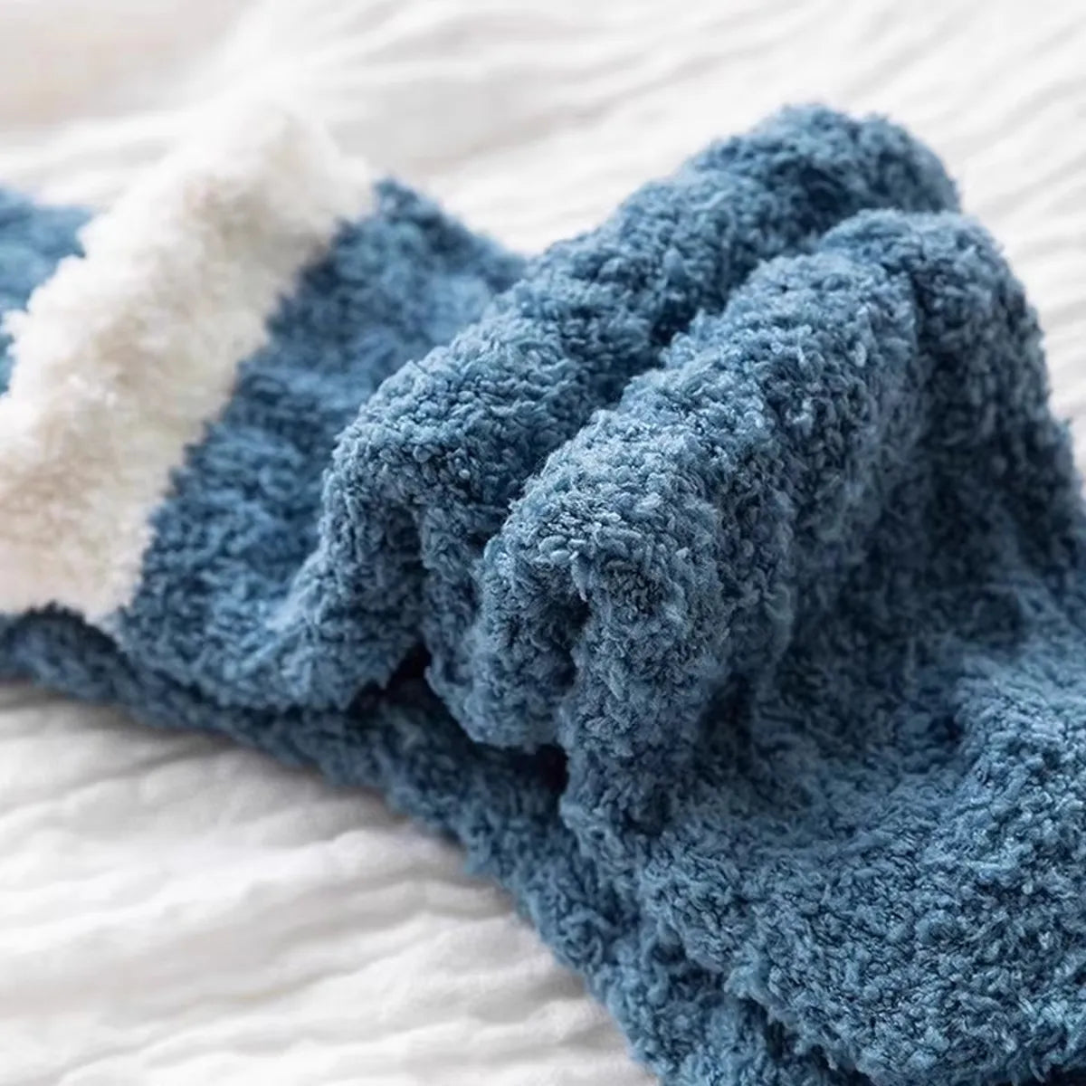 Pairs of Fuzzy Soft Cozy Fluffy Slipper Plush Socks