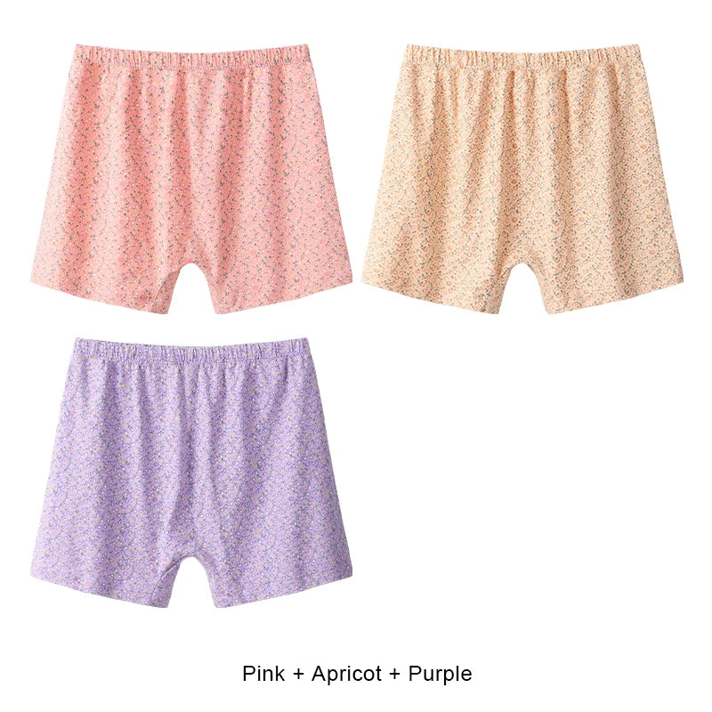 Floral Lingerie Breathable Woman Cotton Intimates