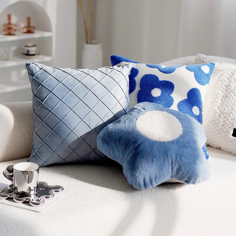Plush Velvet Throw Pillow Decorative Cushion Cover