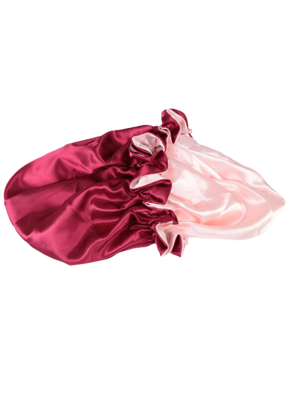 Double Layer Reversible Two Tone Satin Hat Silk Bonnet for Sleeping