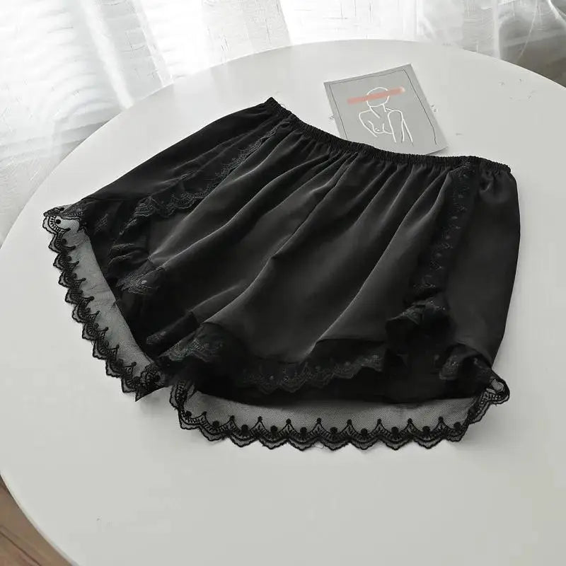 Lace Silk Fashion Pants