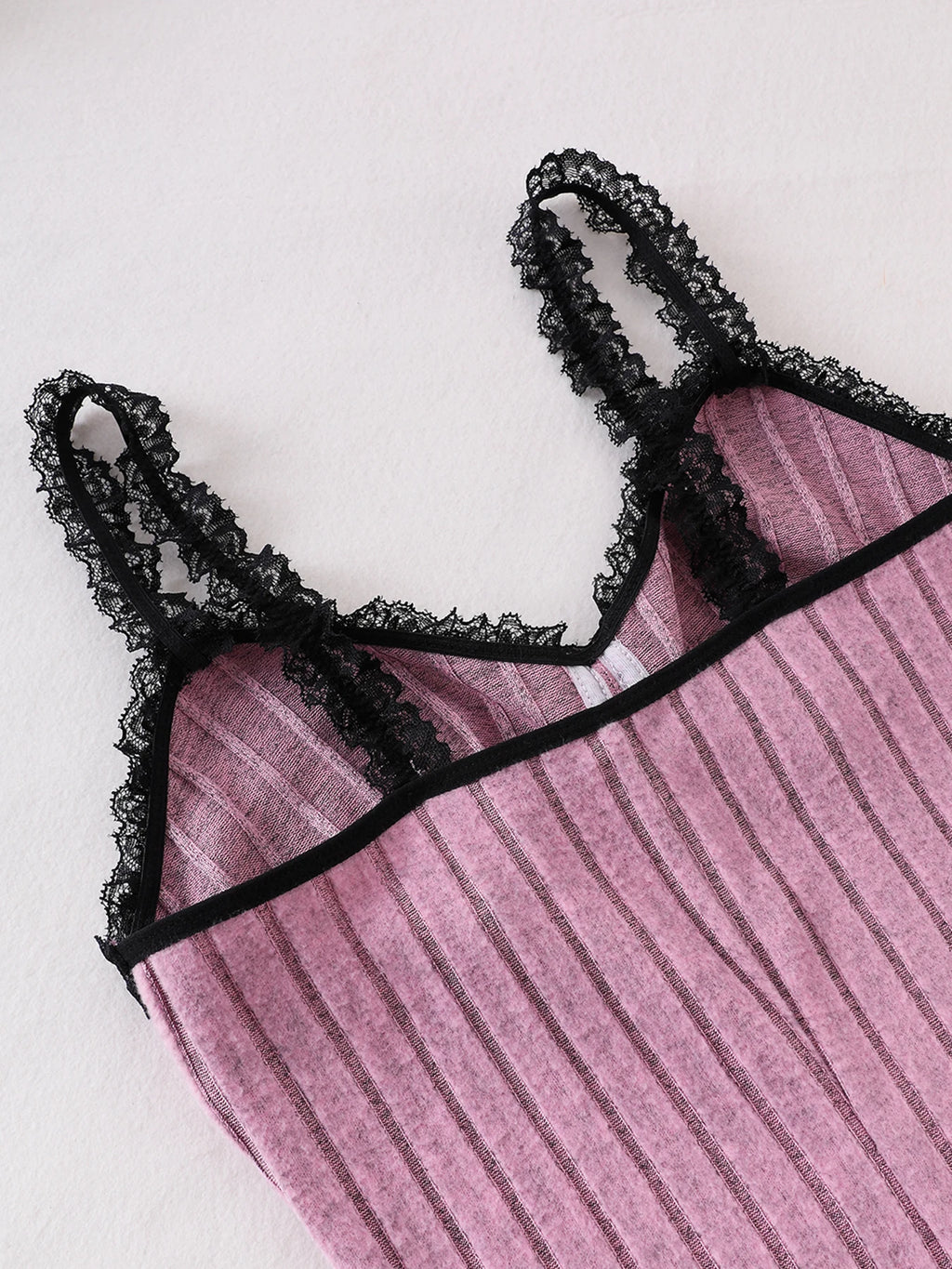 Pink Sleeveless One-piece Sleepwear
