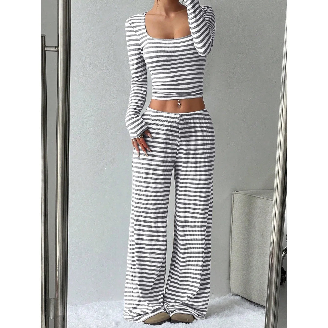 Sexy Stripe Loungewear
