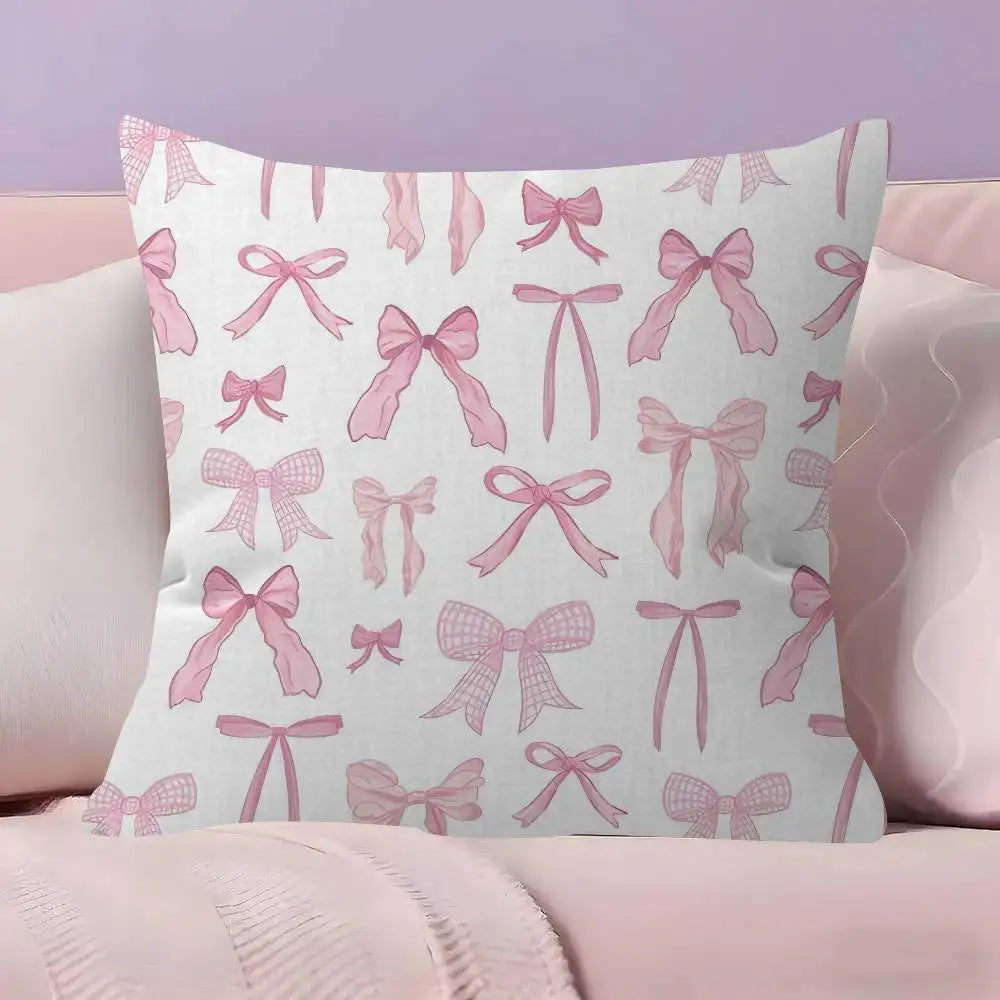 Pink Decoration Pillow Cover